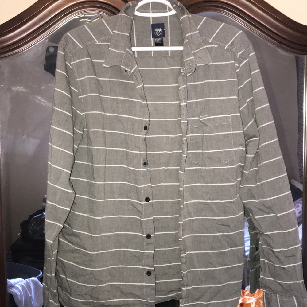 Casual button-up dress shirt
